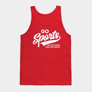 Go Sports Do The Thing Win the Points Athletic Script Tank Top